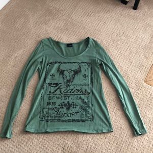 Daytrip Western Graphic Top